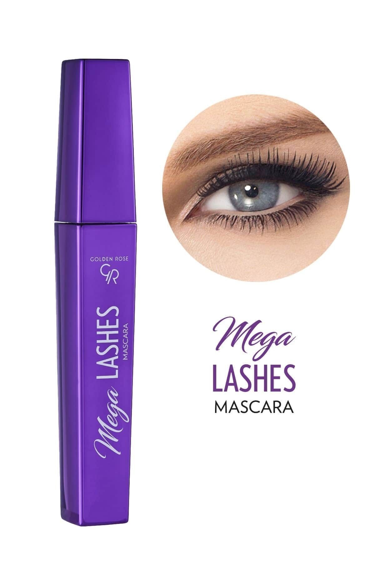 GOLDEN ROSE MEGA LASHES MASCARA-