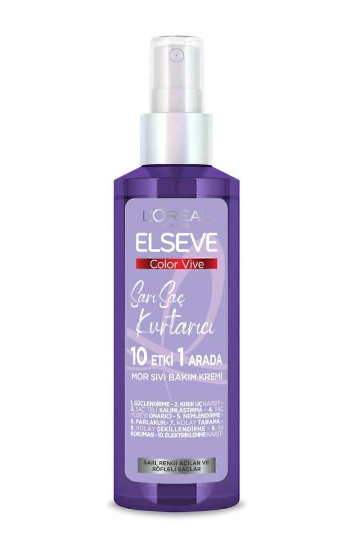 ELSEVE TURUNCULAŞMA KARŞITI SAÇ SPREYİ 150ML-