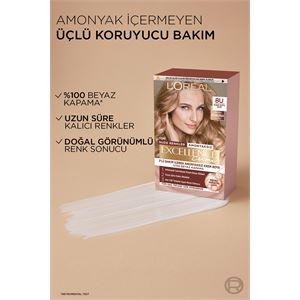 LOREAL PARİS EXCELLENCE CREME 8U KOYU SARI SAÇ BOYASI-