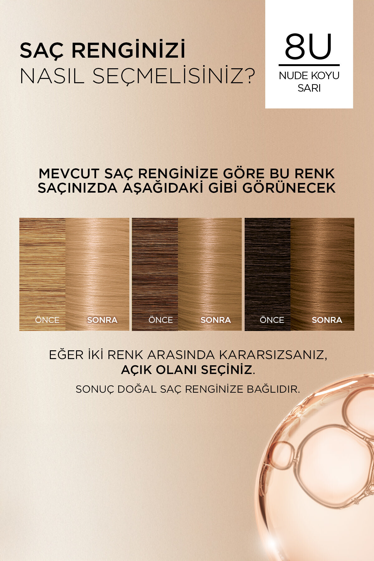 LOREAL PARİS EXCELLENCE CREME 8U KOYU SARI SAÇ BOYASI-