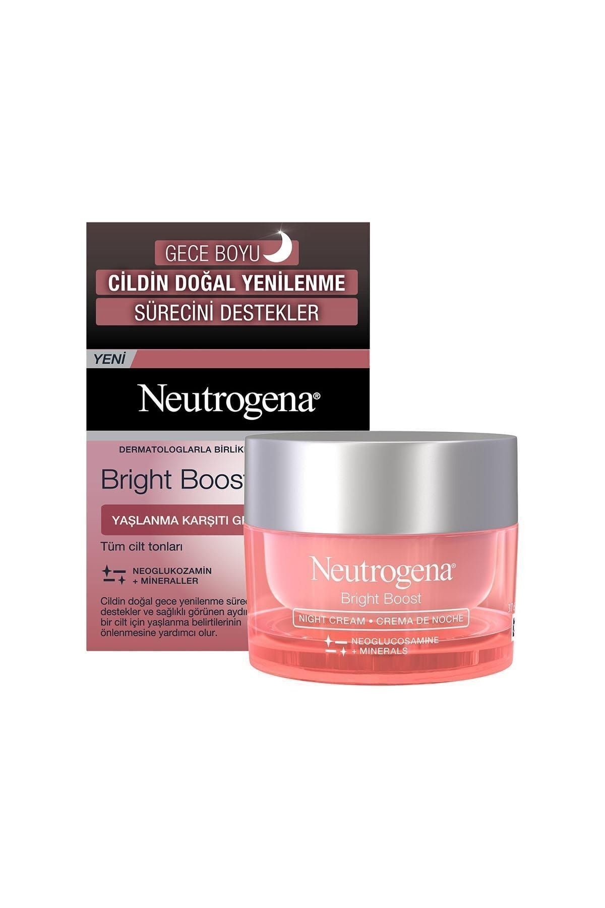 NEUTROGENA BRİGHT BOST YAŞLNMA KRŞITI GECE KREM 50ML-