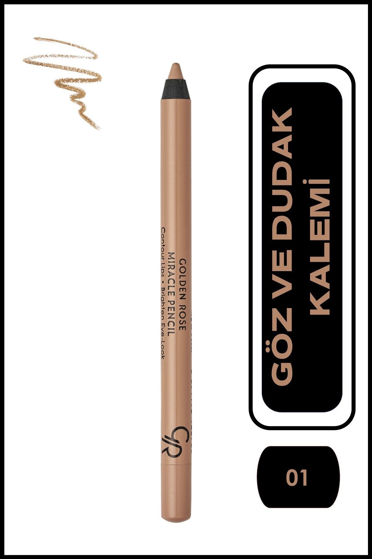 GOLDEN ROSE GÖZ VE DUDAK İÇİN AYDINLATICI KALEM-