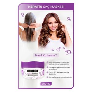 MORFOSE KERATİN SAÇ MASKESİ 500 ML-