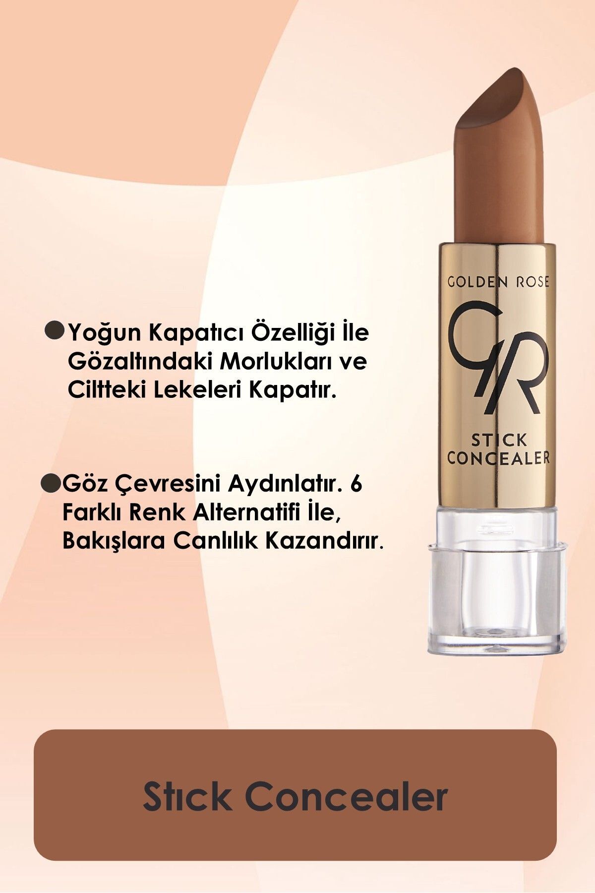 GOLDEN ROSE   STICK CONCEALER (YENİ) NO.03 (288 Lİ)-