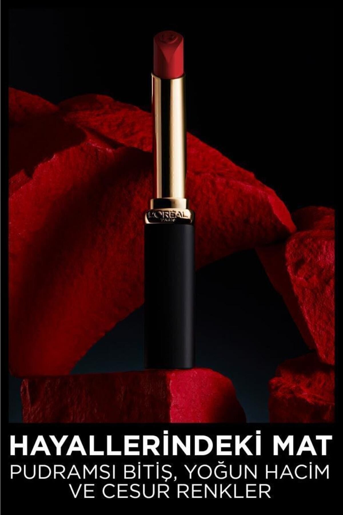 LOREAL PARİS COLOR RCHE INTENSE VOLME MATTE RUJ:602-