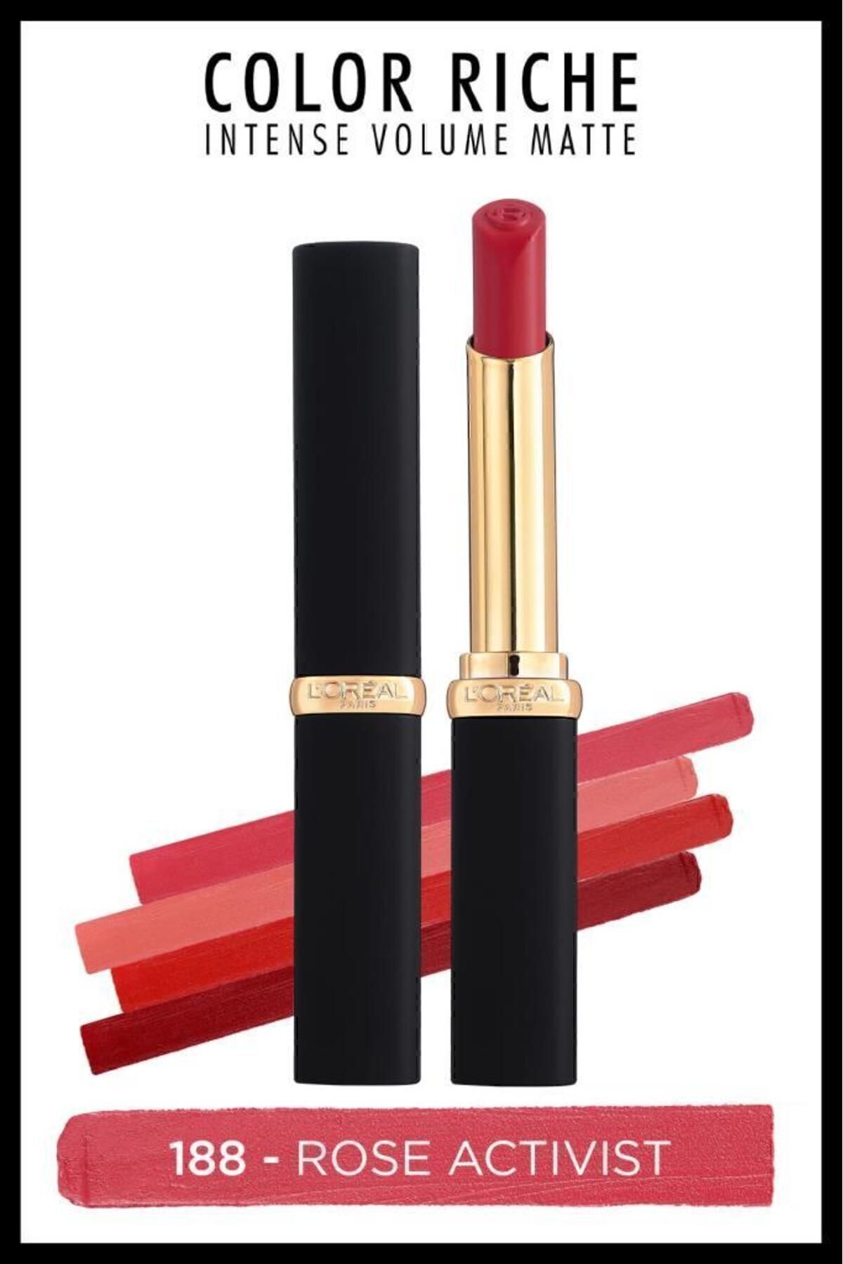 LOREAL PARİS COLOR RCHE INTENSE VOLME MATTE RUJ:188-