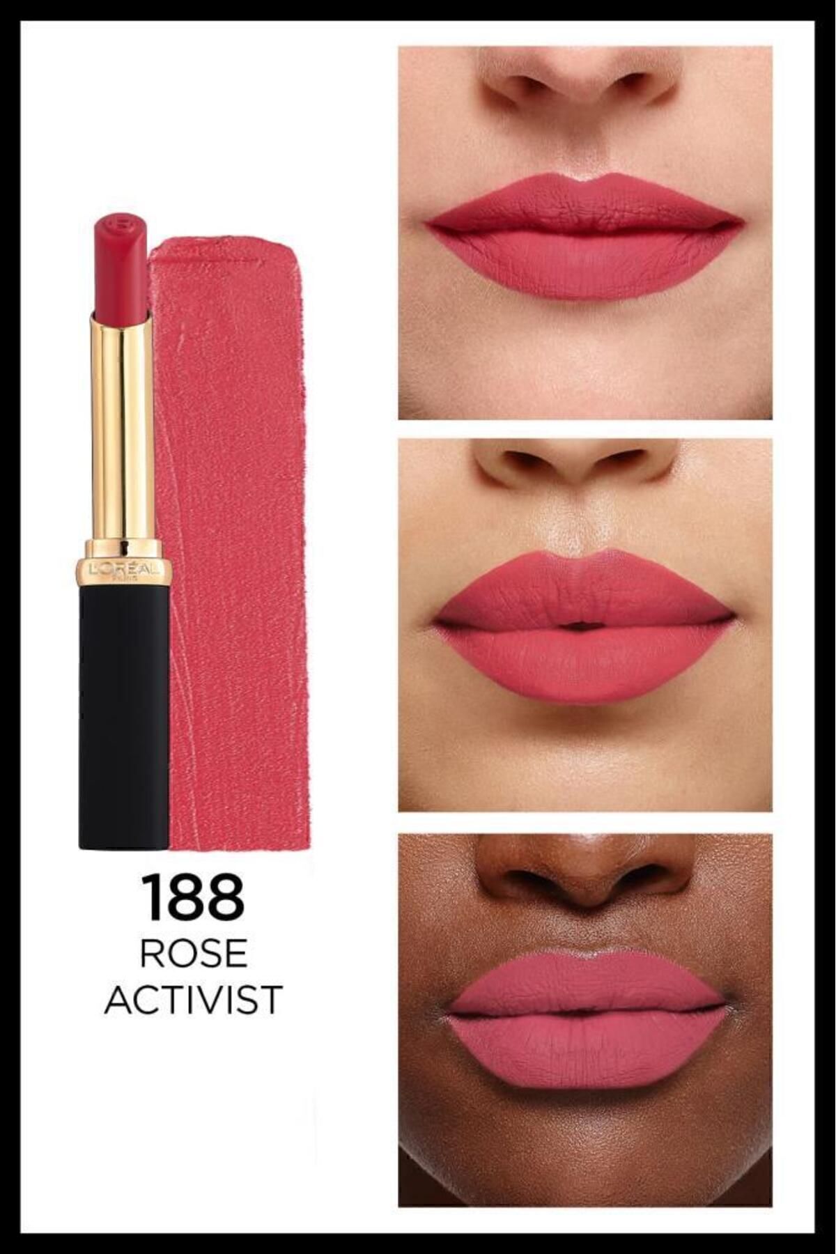LOREAL PARİS COLOR RCHE INTENSE VOLME MATTE RUJ:188-