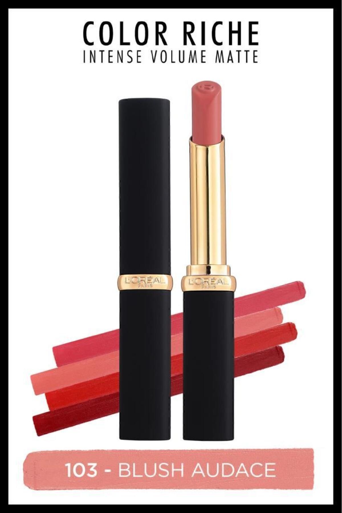 LOREAL PARİS COLOR RCHE INTENSE VOLME MATTE RUJ:103-