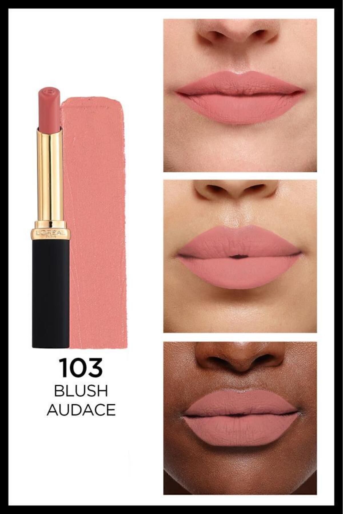 LOREAL PARİS COLOR RCHE INTENSE VOLME MATTE RUJ:103-
