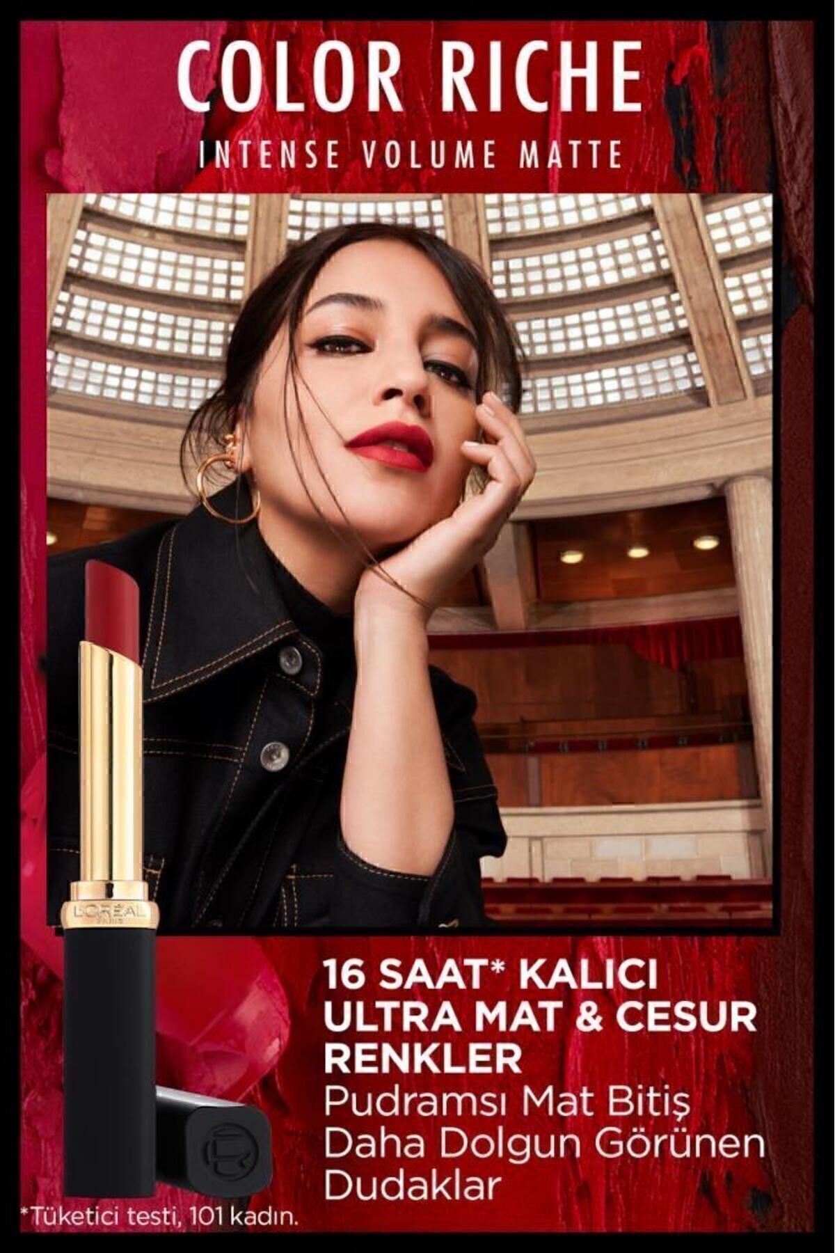 LOREAL PARİS COLOR RCHE INTENSE VOLME MATTE RUJ:103-