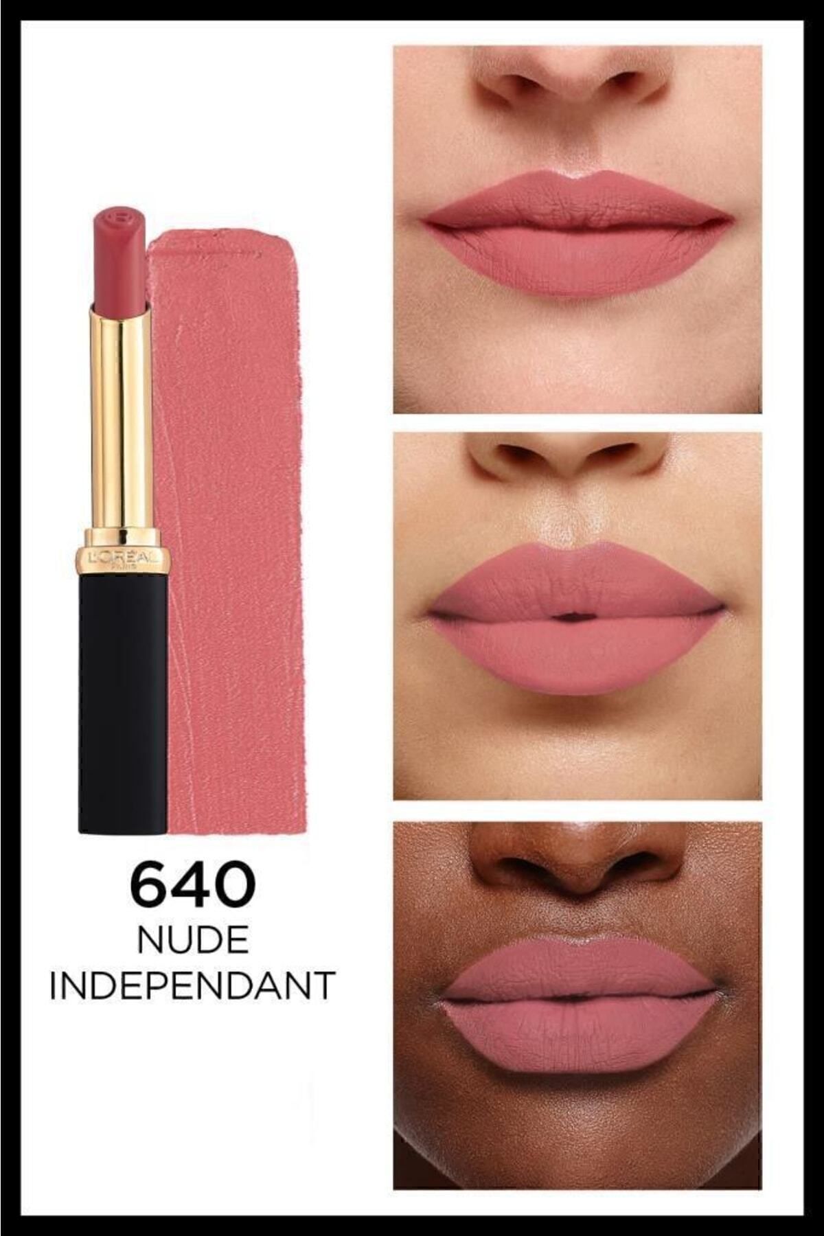 LOREAL PARİS COLOR RCHE INTENSE VOLME MATTE RUJ:640-