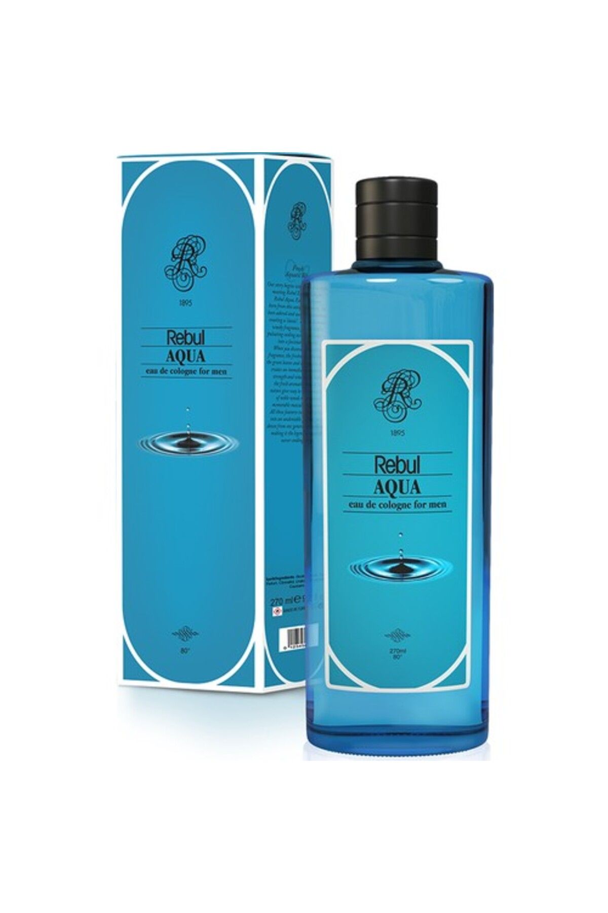 REBUL  AQUA CAM ŞİŞE KOLONYA 270 M-