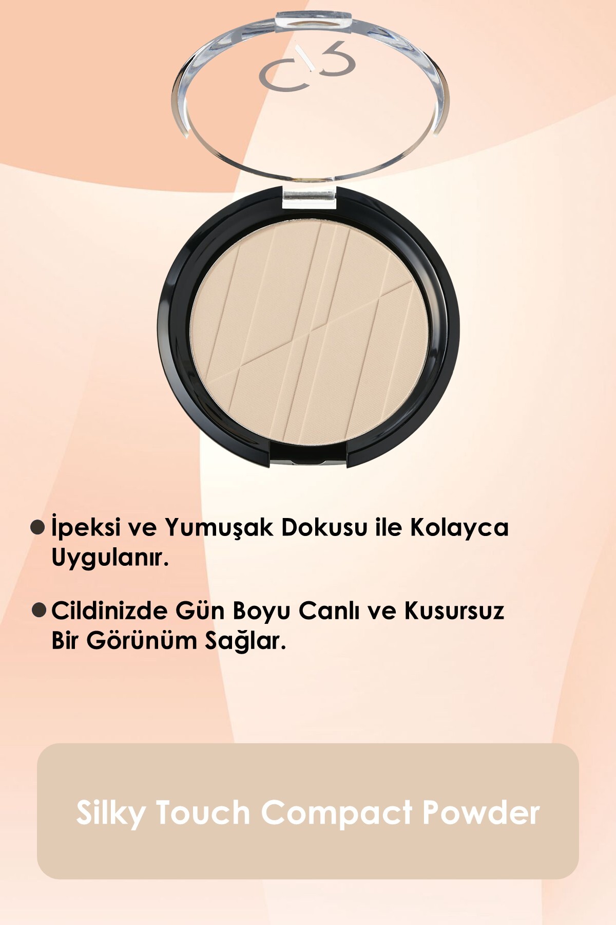 Golden Rose Pudra -Silky Touch Compact Powder No:1-