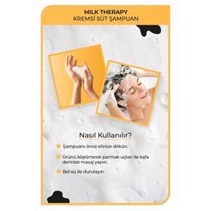 MORFOSE MİLK THERAPY SÜT PROTEİNLİ ŞAMPUAN 1000 ML-