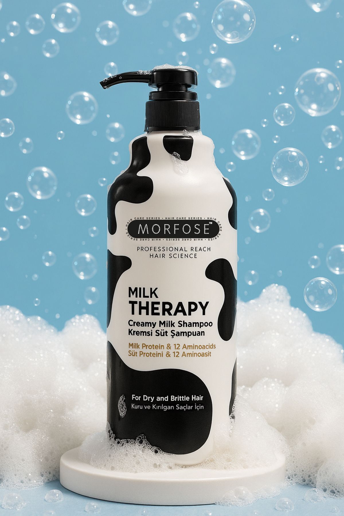MORFOSE MİLK THERAPY SÜT PROTEİNLİ ŞAMPUAN 1000 ML-