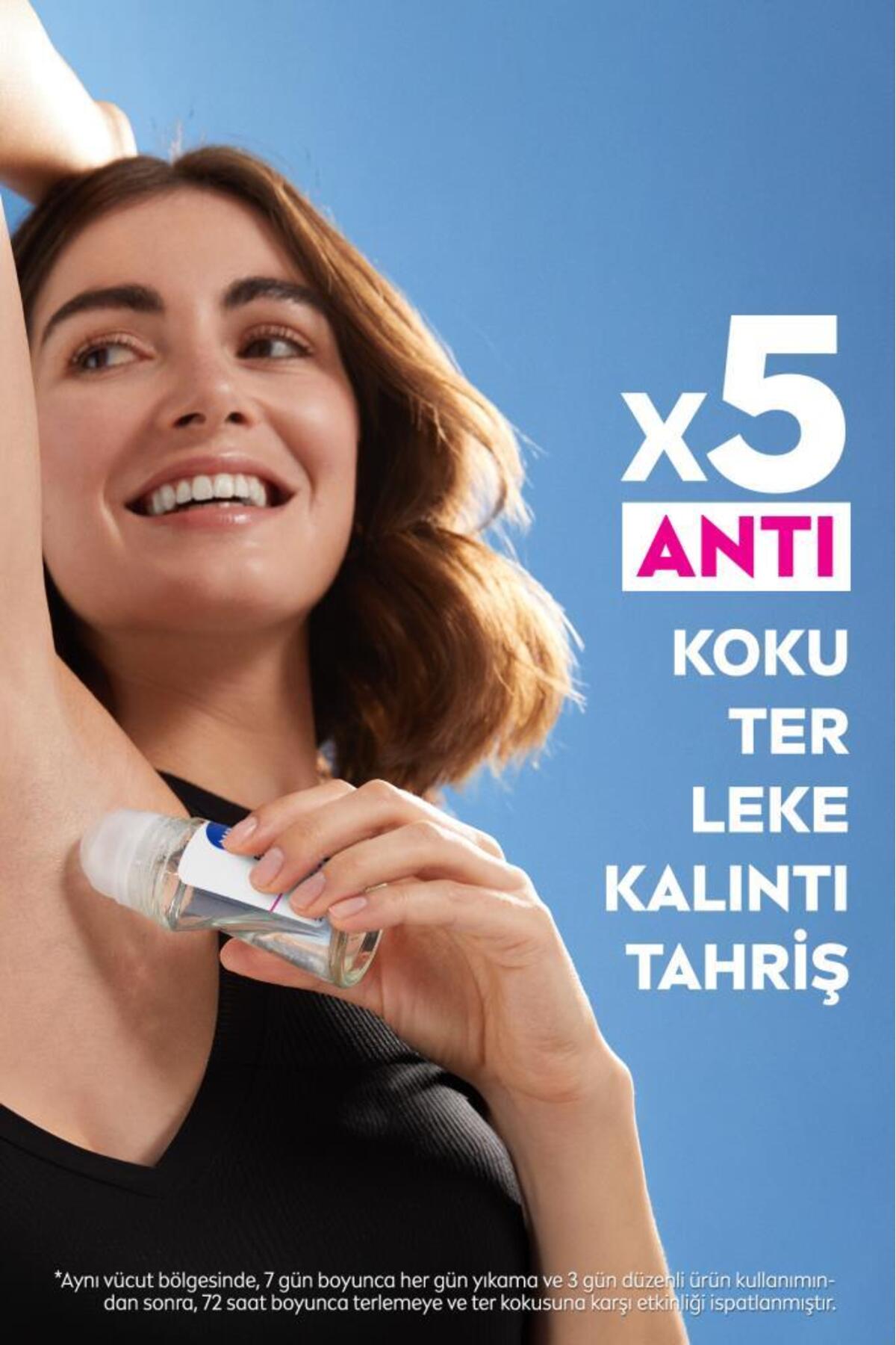 NİVEA KADIN BLACK&WHİTE INVİSİBLE CLEAR ROLL-ON 50ML-