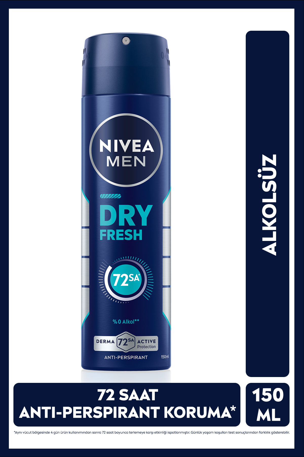 NİVEA MEN ERKEK SPREY DEODORANT DRY FRESH 150ML-