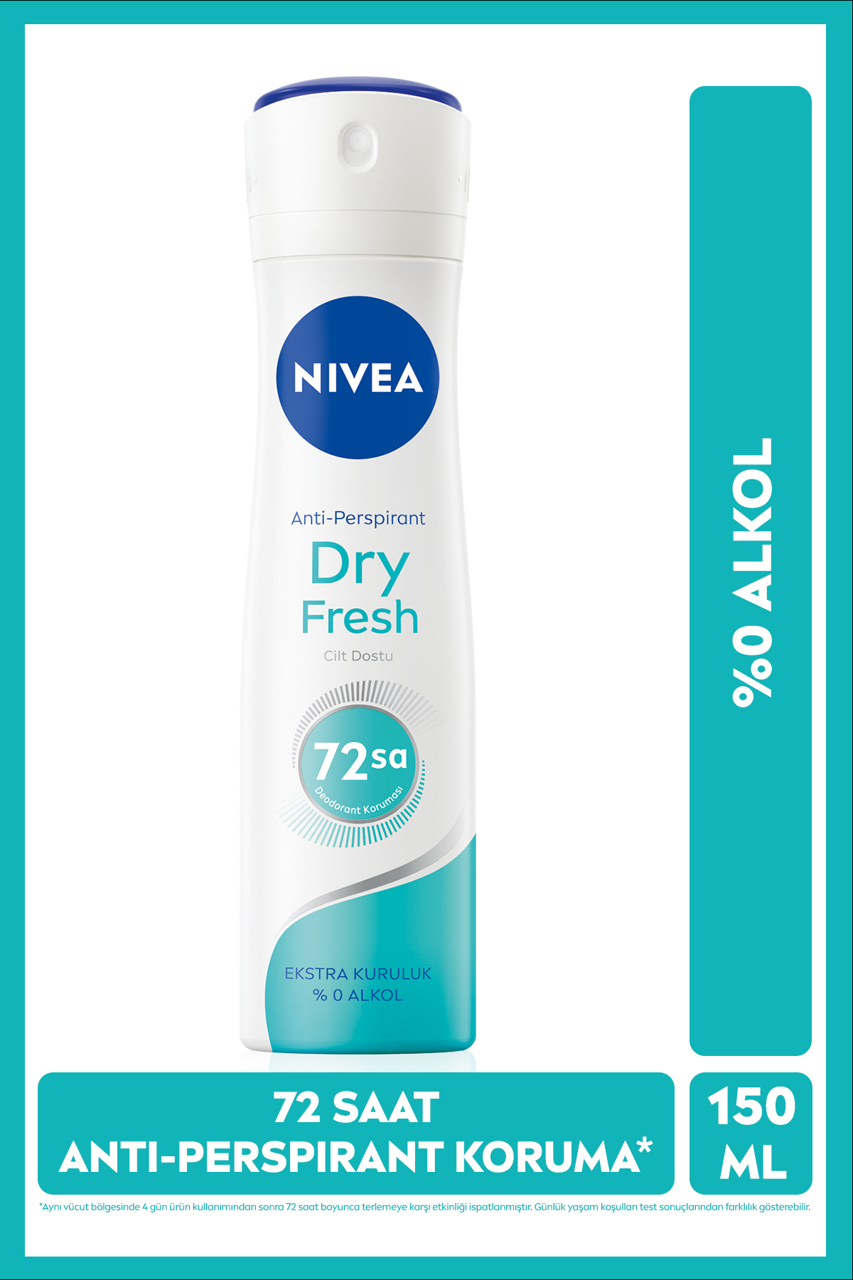 NİVEA KADIN SPREY DEODORANT DRY FRESH 150ML-