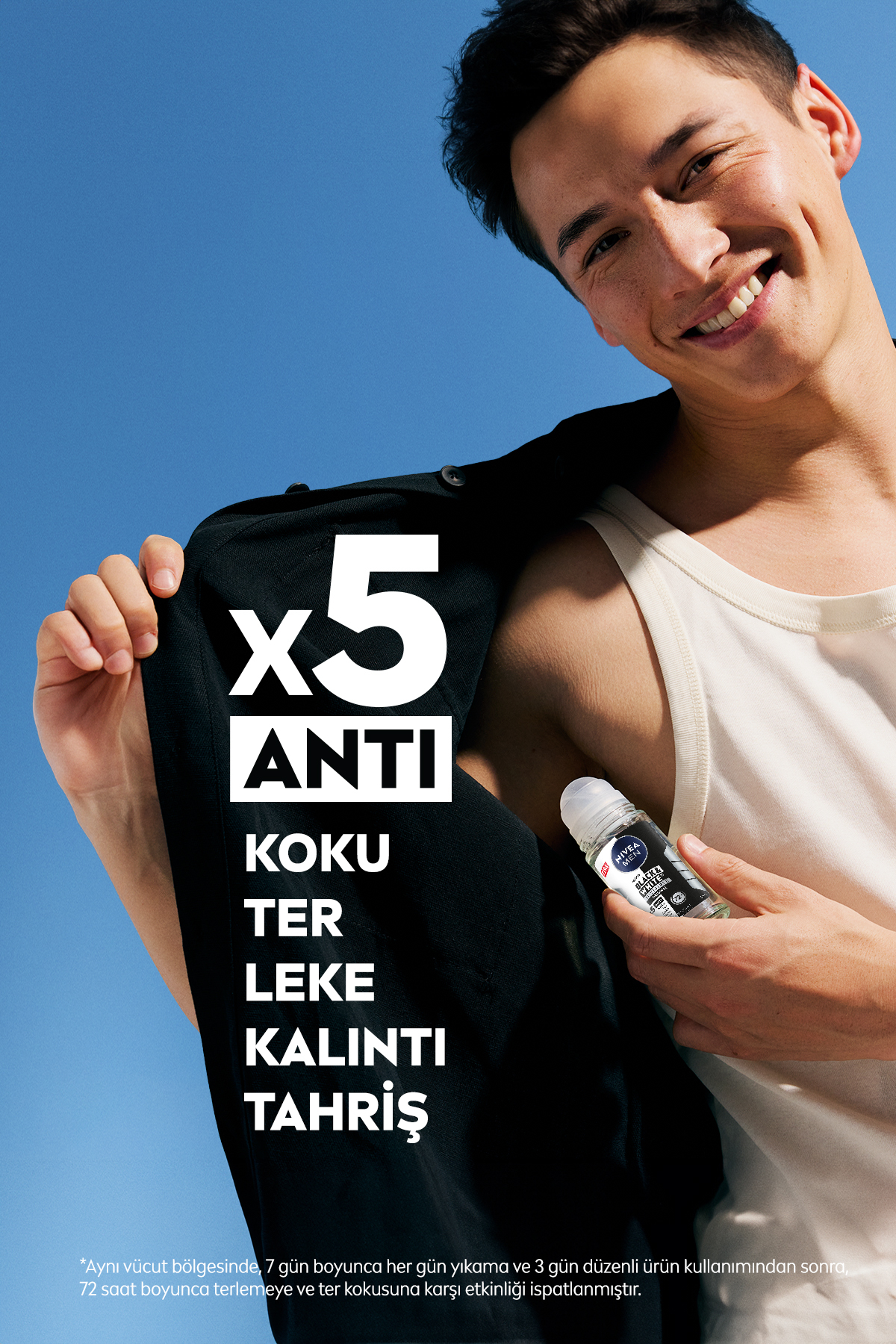 NİVEA MEN  BLACK&WHİTE INVİSİBİLE FRESH DEODORANT 150ML-