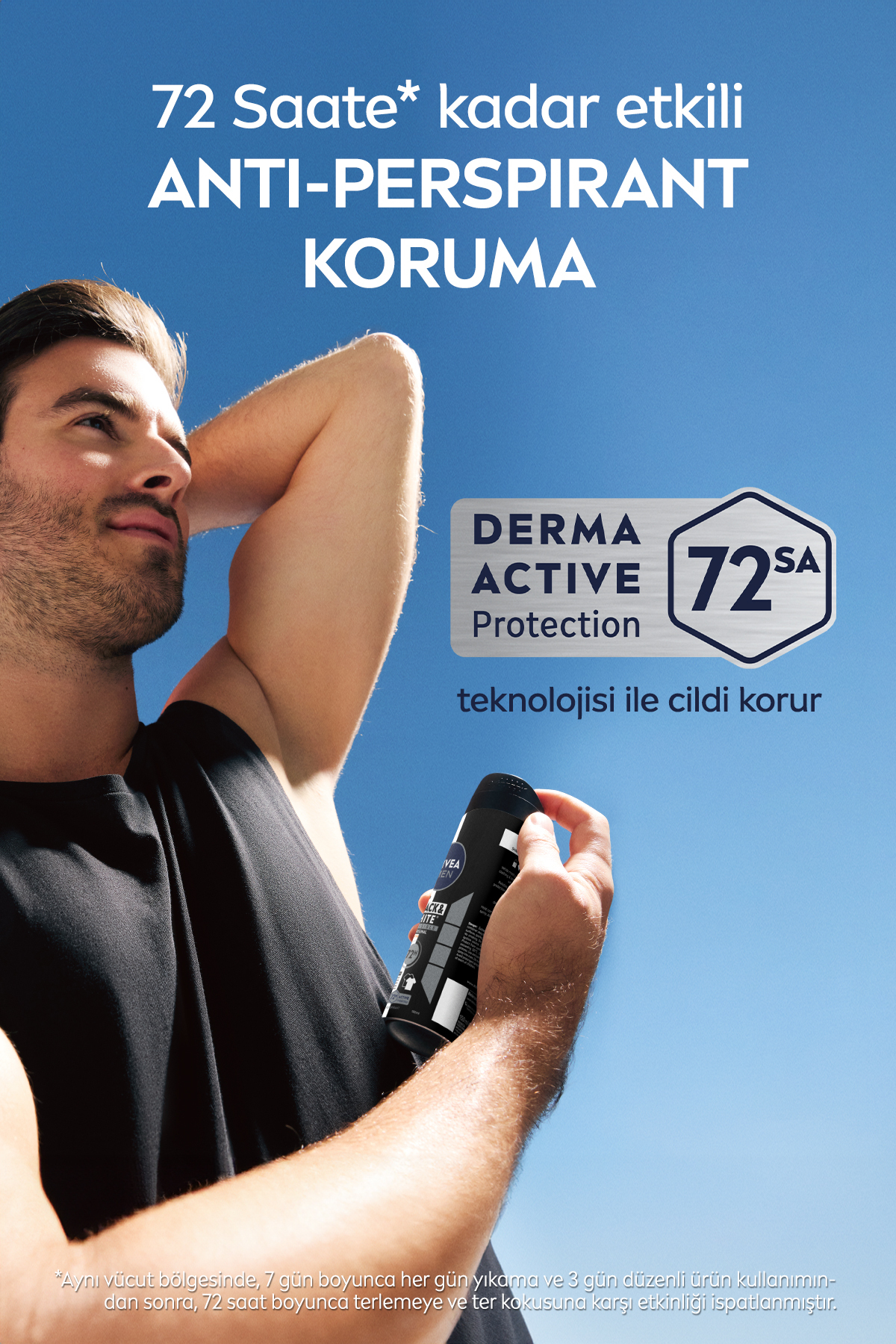 NİVEA MEN  BLACK&WHİTE INVİSİBİLE FRESH DEODORANT 150ML-