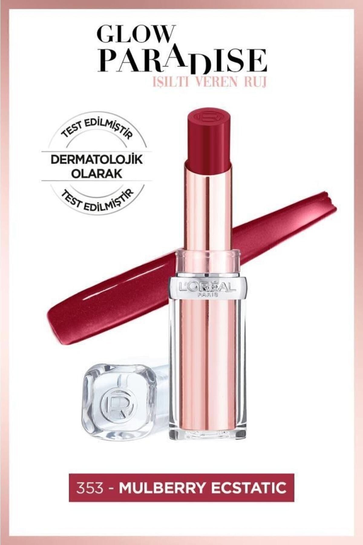 LOreal Paris Glw Paradise Balminipstick Ruj 353 NO-