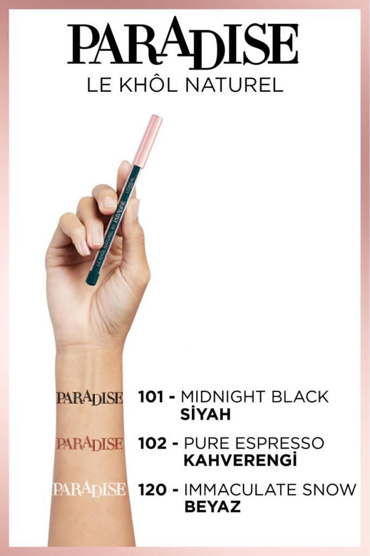 LORÉAL PARİS PARADİSE LE KHOL GÖZ KALEMİ 102-