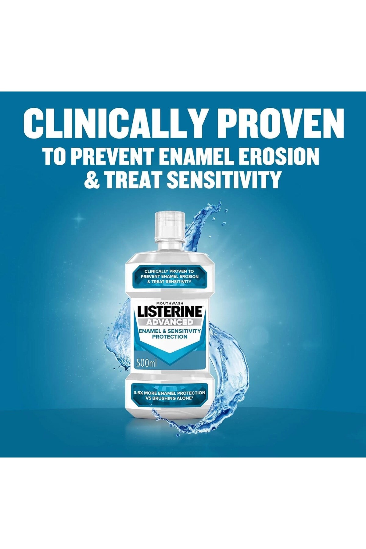 LİSTERİNE ADVANCED DEFENCE SENSTİVE AĞIZ BAKIM SUYU 250ML-