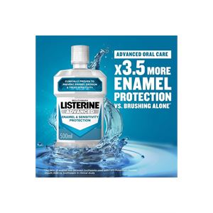 LİSTERİNE ADVANCED DEFENCE SENSİTİVE AĞIZ BAKIM SUYU 500ML-