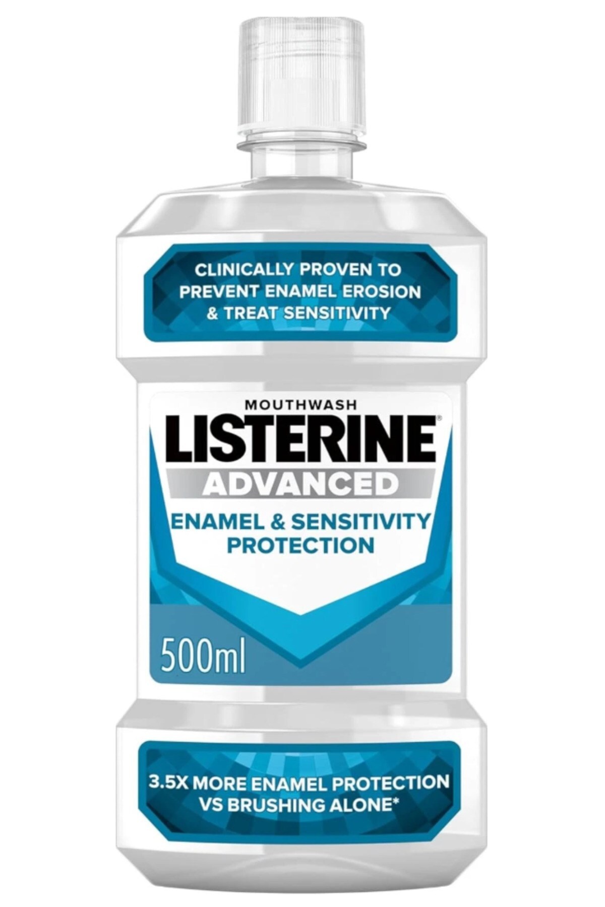 LİSTERİNE ADVANCED DEFENCE SENSİTİVE AĞIZ BAKIM SUYU 500ML-