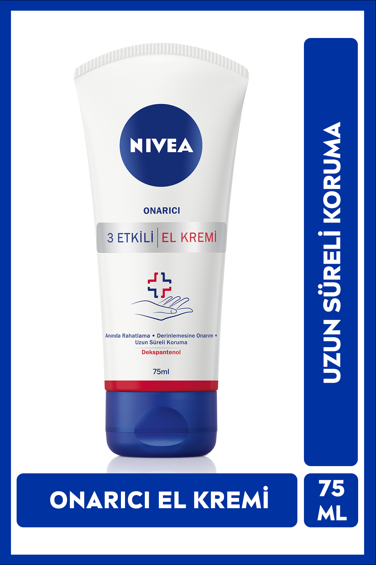 NİVEA 3 ETKİLİ ONARICI BAKIM EL KREMİ 75ML-