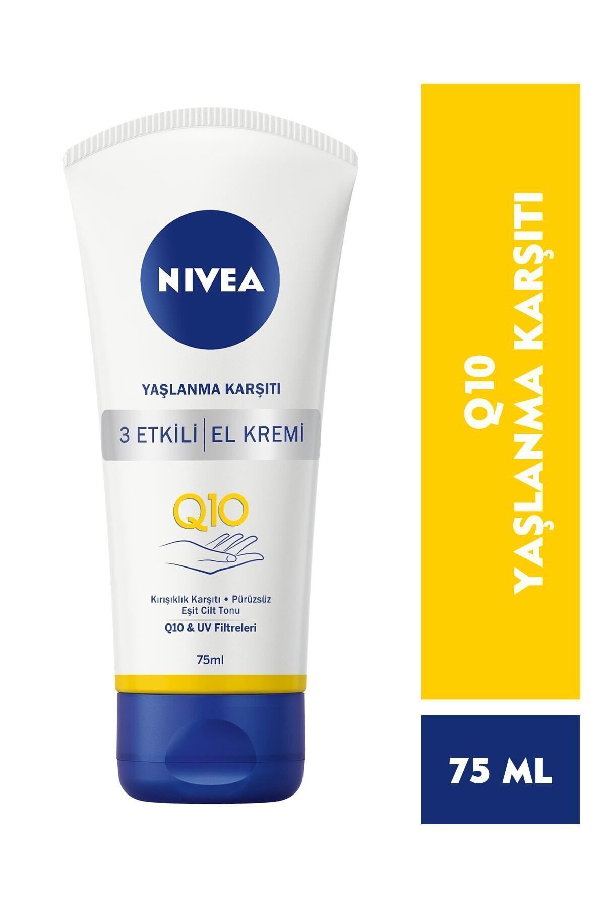 NİVEA Q10 YAŞLANMA KARŞITI EL KREMİ 75ML-