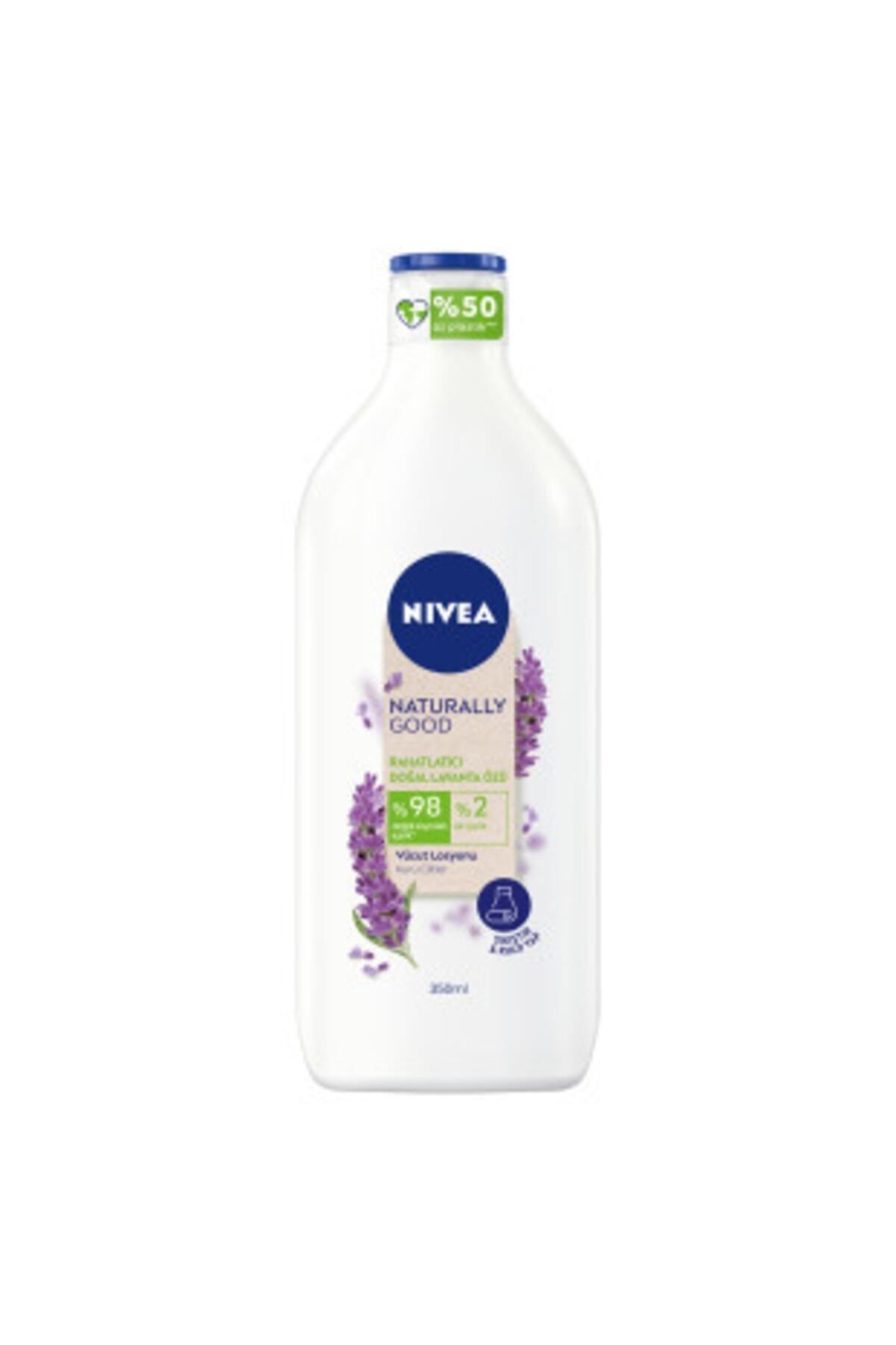 NİVEA NATURALLY GOOD VÜCUT LOSYONU LAVANTA 350 ML-