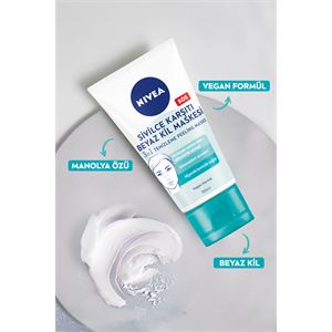NİVEA SİVİLCE KARŞITI BEYAZ KİL MASKESİ 150 ML-