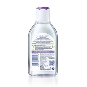 NİVEA YATIŞTIRICI MİCELLAR MAKYAJ TEMİZLEME SUYU 400ML-