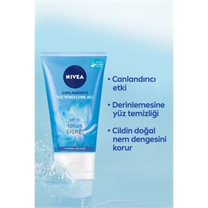 NİVEA CANLANDIRICI TEMİZLEME JELİ NORMAL VE KARMS 150 ML-
