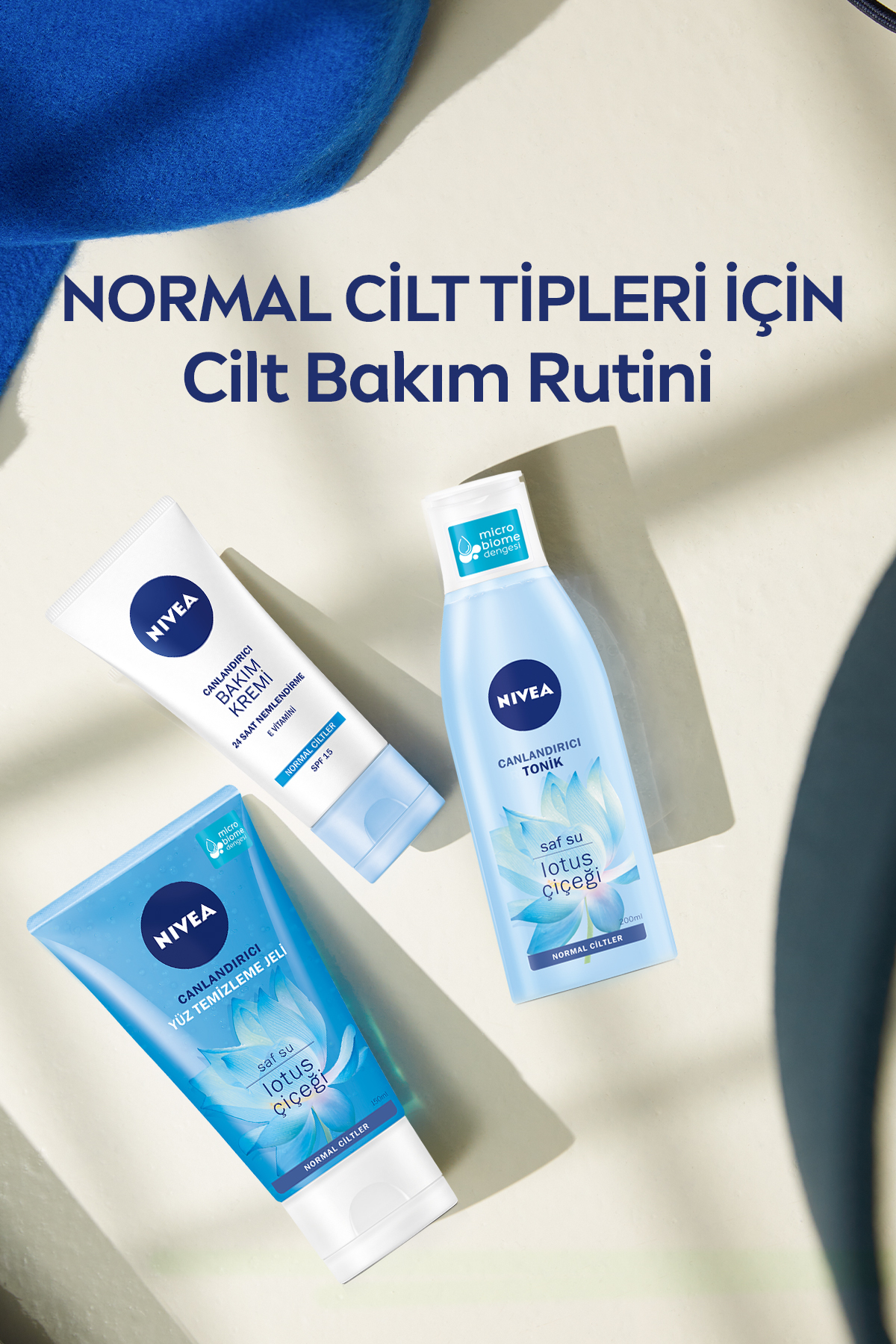 NİVEA CANLANDIRICI TEMİZLEME JELİ NORMAL VE KARMS 150 ML-