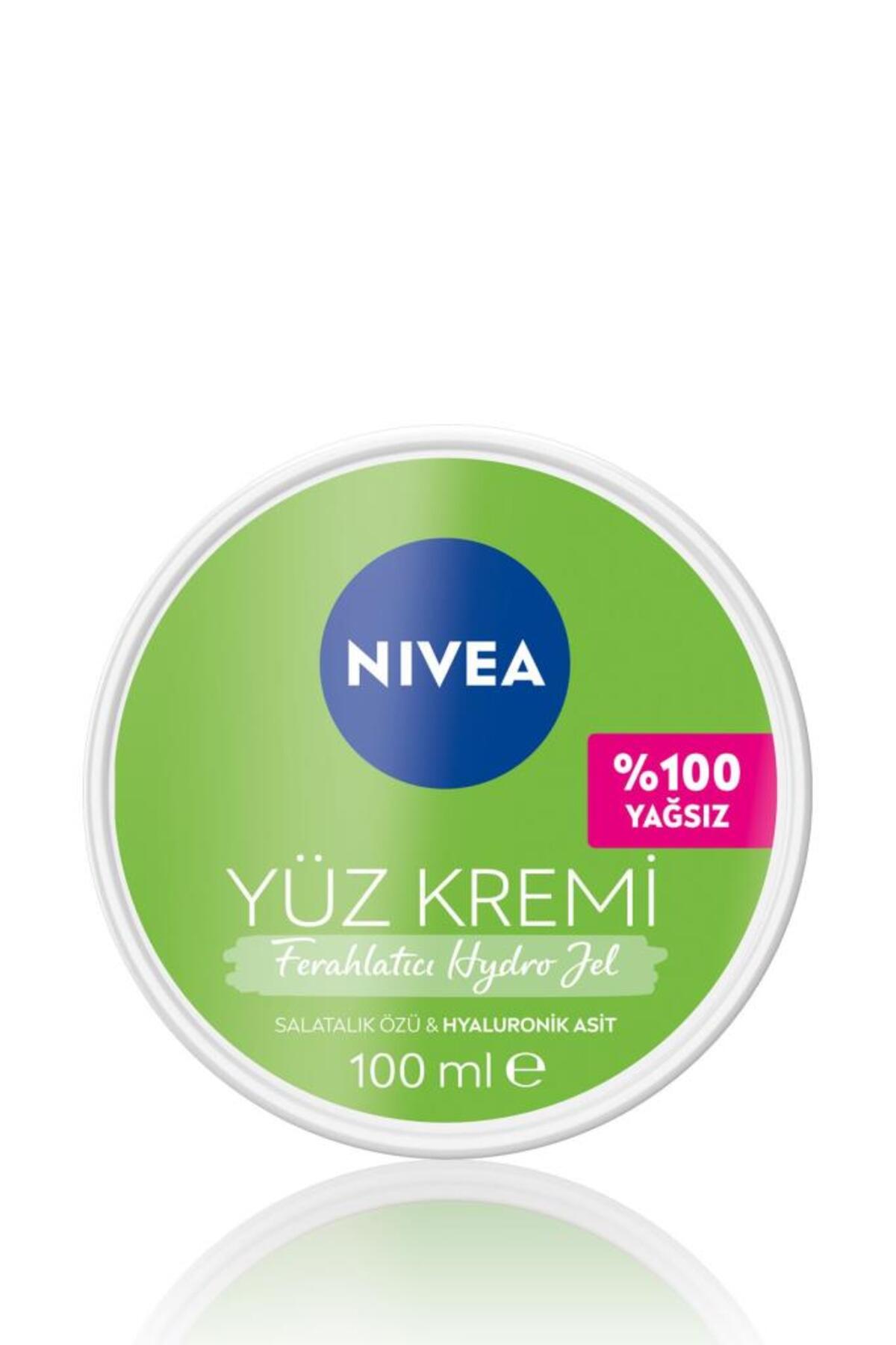 NİVEA FERAHLATICI HYDRO JEL YÜZ BAKIM KREMİ 100ML-