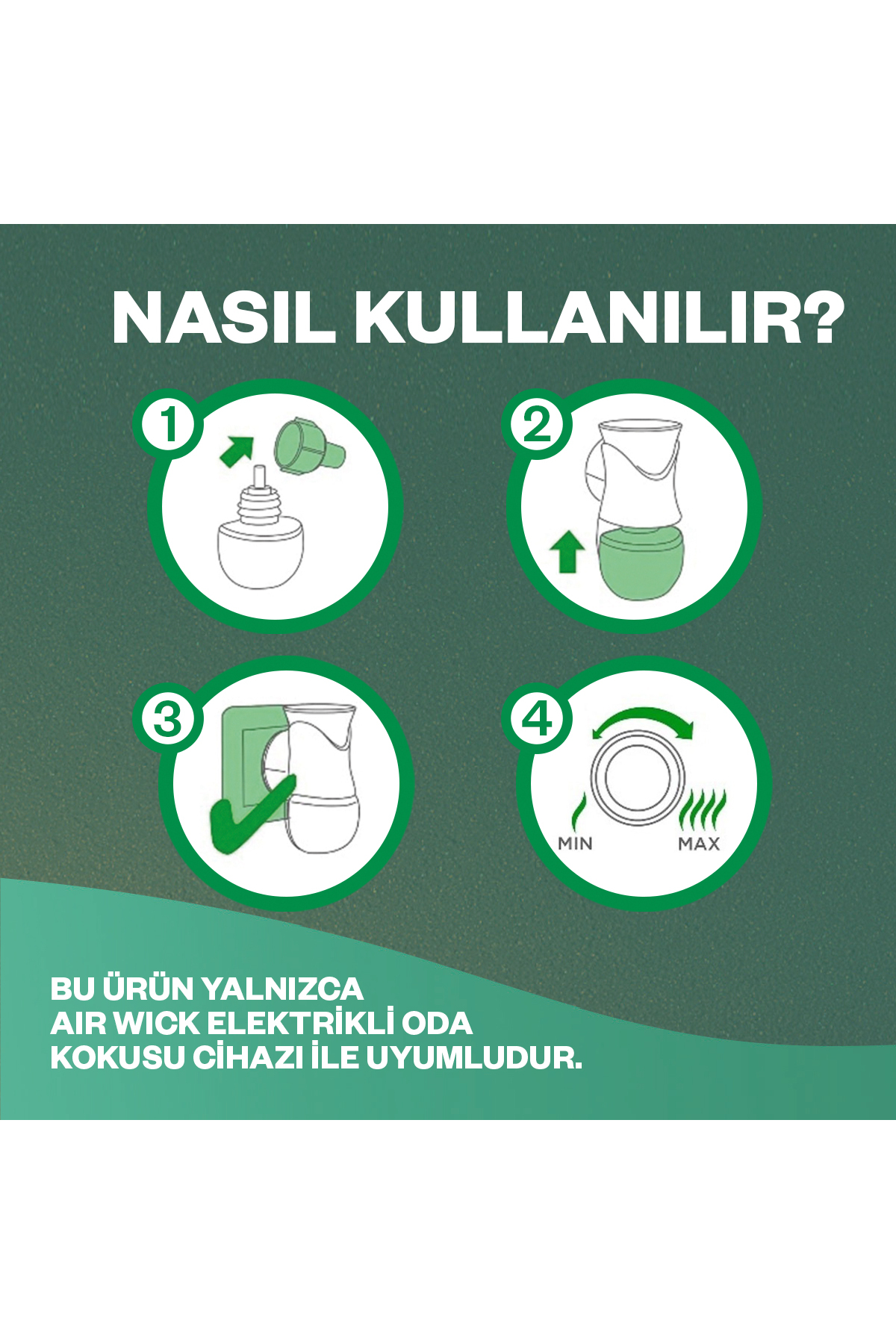 AirWick Elektrkl Oda Kokusu Cihaz+Yedek Şişe Lavan-