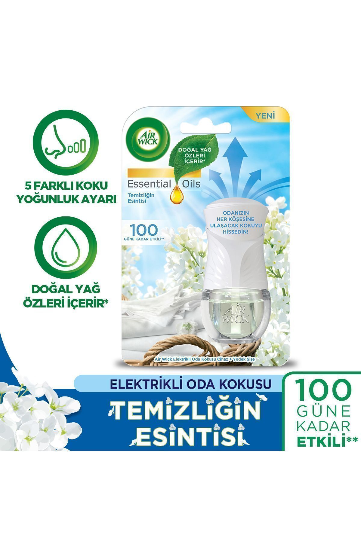 AirWick Elektrikl Oda Kokusu Cihaz Ydk Şişe Temzlk-