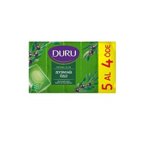 DURU  ZEYTINYAGLI DUS SABUNU 750 GR 5 AL 4 ODE-