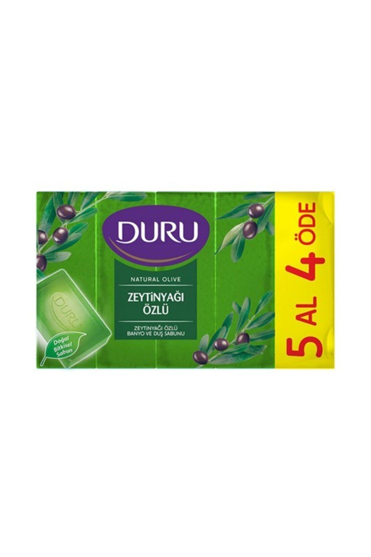 DURU  ZEYTINYAGLI DUS SABUNU 750 GR 5 AL 4 ODE-