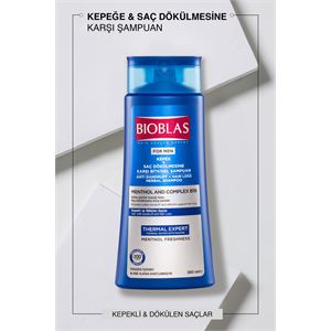 BİOBLAS THERMAL EXPERT MEN KEPEĞE KARŞI ŞAMPUAN 360ML-