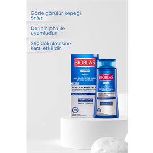 BİOBLAS THERMAL EXPERT MEN KEPEĞE KARŞI ŞAMPUAN 360ML-