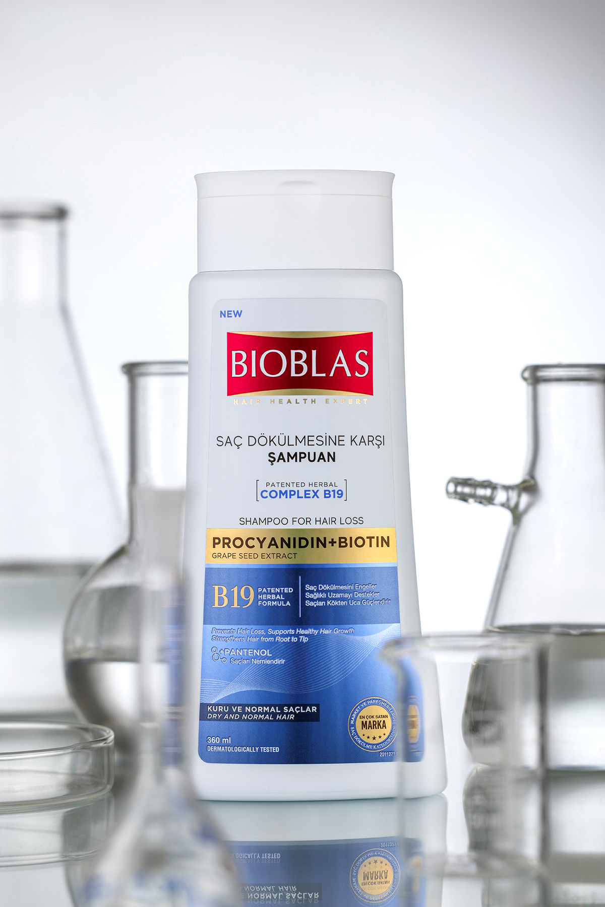 BİOBLAS DÖKÜLEN SAÇLAR İÇİN ANTİSTRES ŞAMPUAN 360ML-