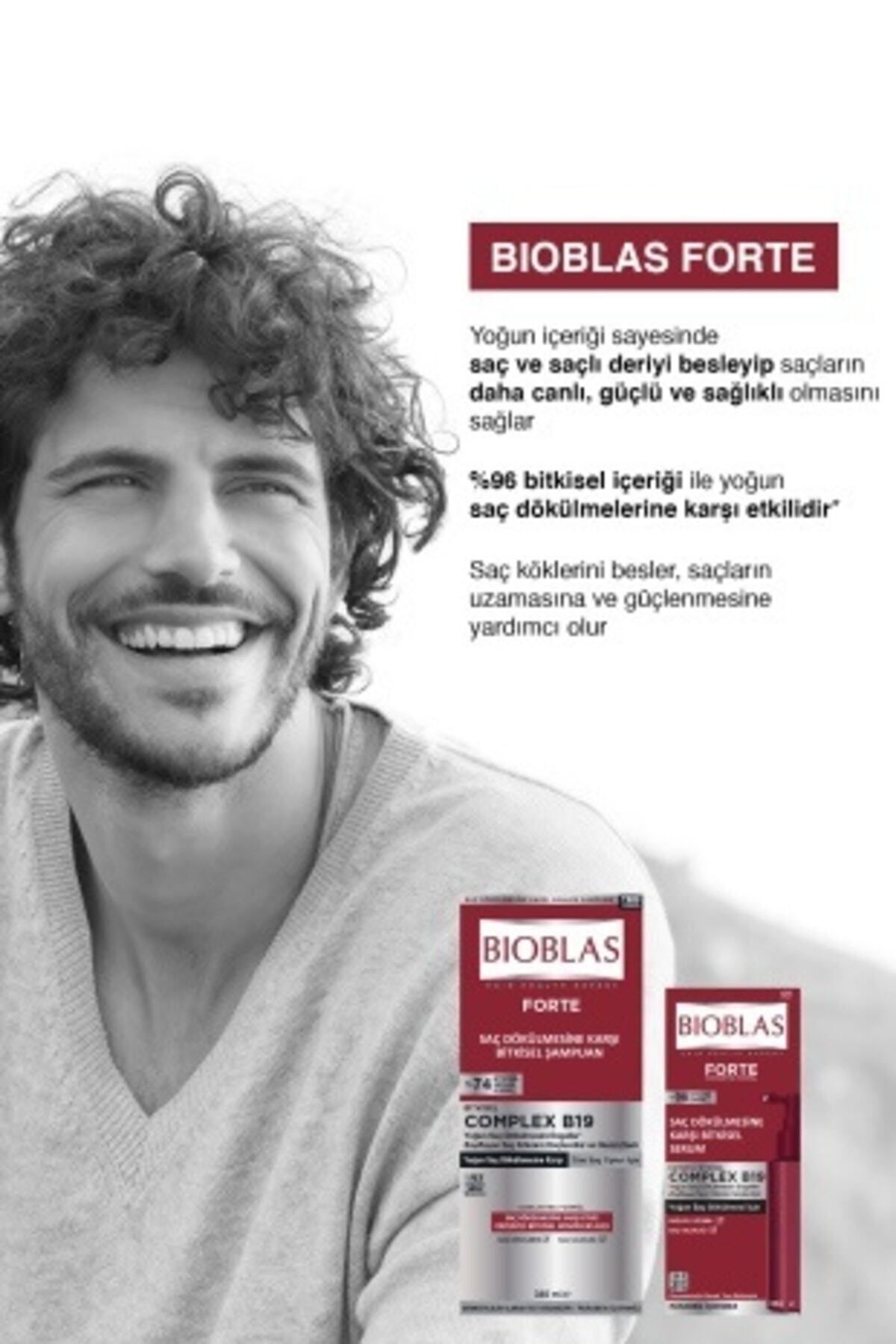 BİOBLAS SAÇ BAKIM SERUMU BIOBLAS FORTE 100ML-