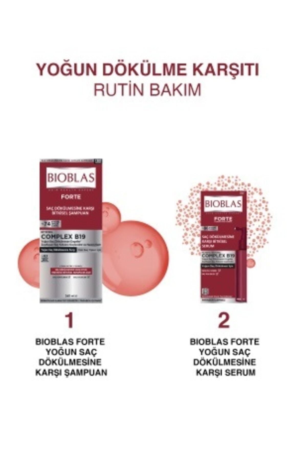 BİOBLAS SAÇ BAKIM SERUMU BIOBLAS FORTE 100ML-