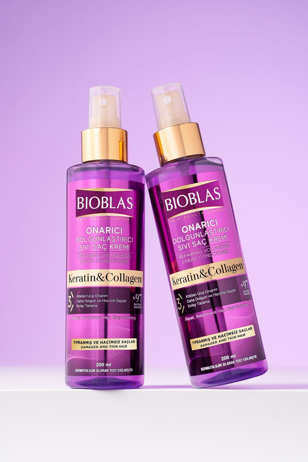 BİOBLAS KOLAJEN+KERATİN SIVI SAÇ KREMİ 200ML-