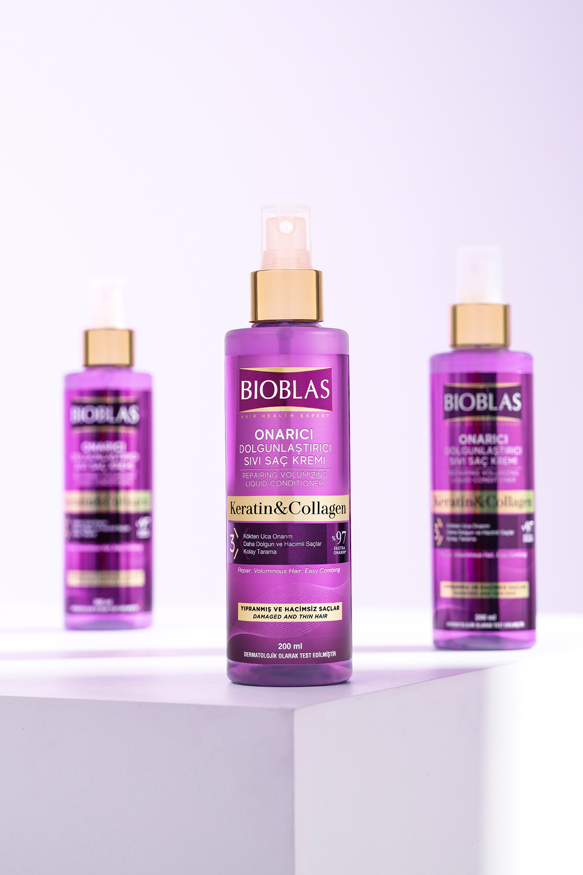 BİOBLAS KOLAJEN+KERATİN SIVI SAÇ KREMİ 200ML-