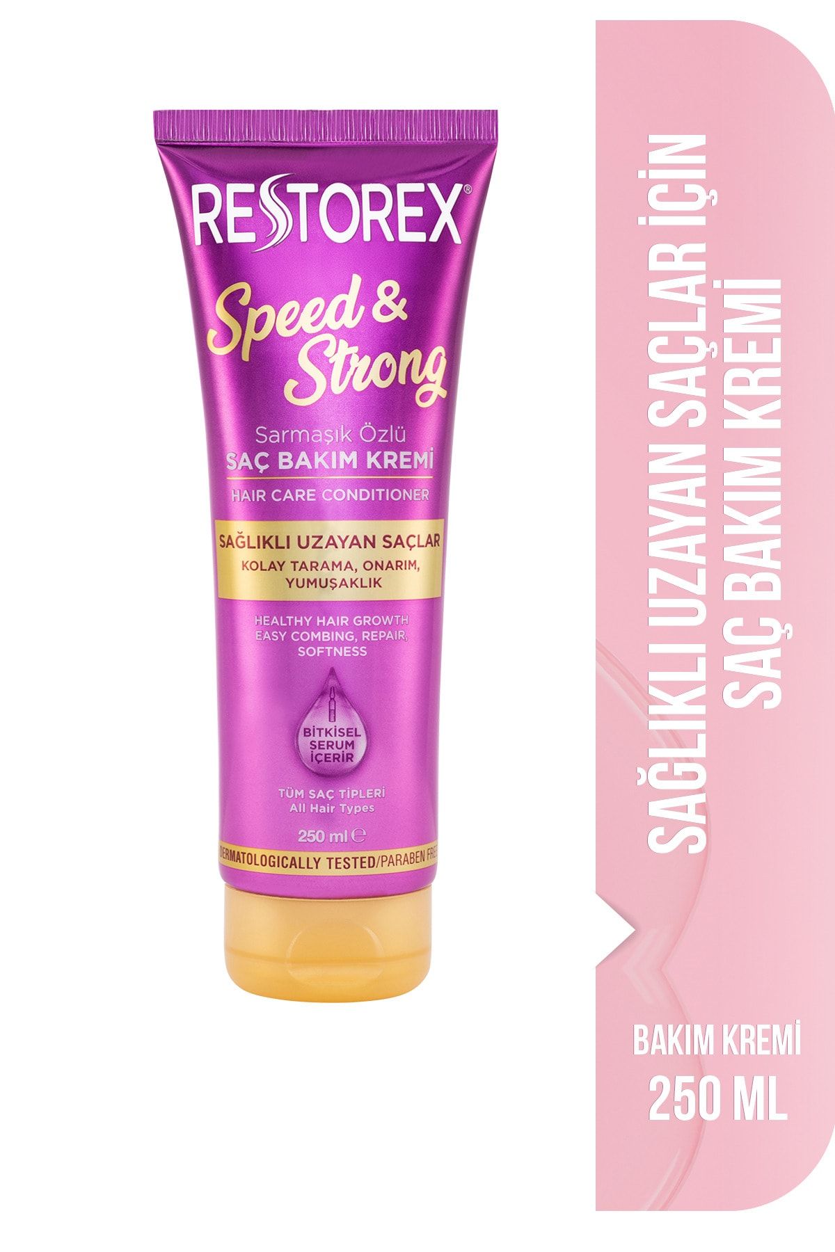 RESTOREX SAĞLIKLI UZAMA ETKİLİ ONARICI SAÇ KREMİ 250ML-