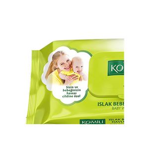 KOMİLİ SOFT ISLAK HAVLU 70 YAPRAK 4LÜ PAKET-
